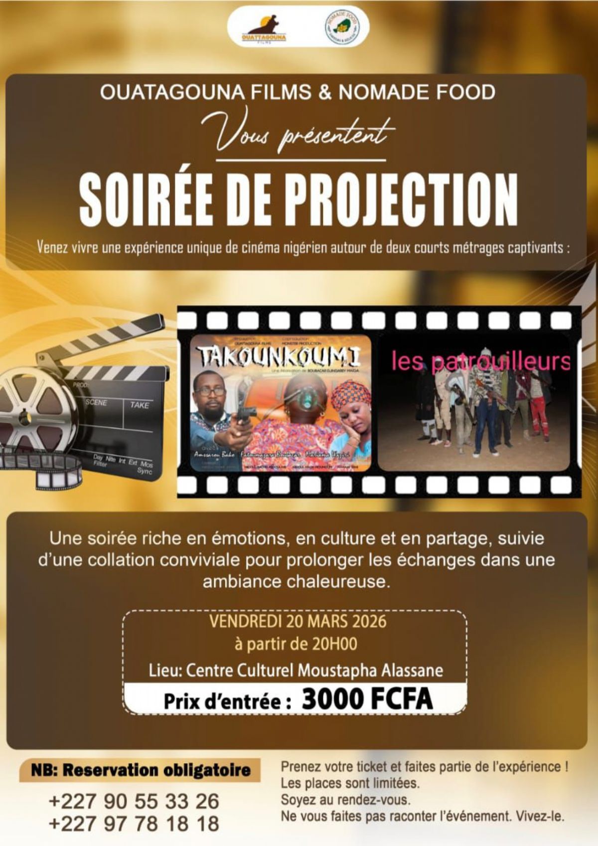 Soirée de projection : deux regards sur le Sahel contemporain