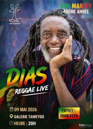 Concert – Diassibo Tchiombiano rend hommage à Bob Marley à la Galerie Taweydo